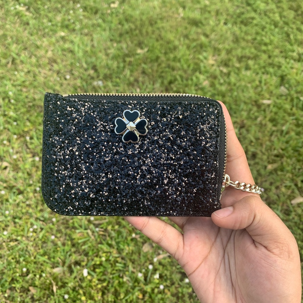 Brand new Kate Spade medium I zip card holder
